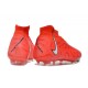 Buty Nike Phantom Luna Elite Nu FG Czerwony Biały