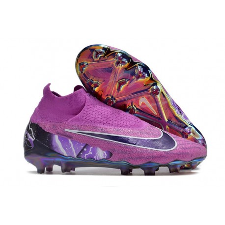 NIke Gripknit Phantom GX Elite DF FG Fioletowy Czarny 