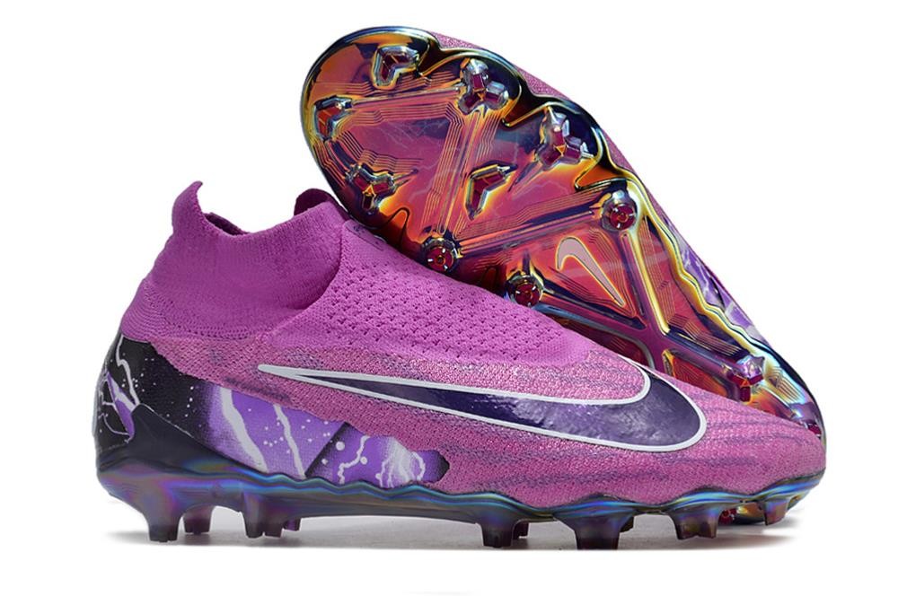 NIke Gripknit Phantom GX Elite DF FG Fioletowy Czarny