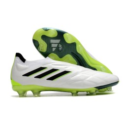 Korki adidas Copa Pure+ FG Biały Czarny Zielony