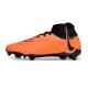 Buty Nike Phantom Luna Elite Nu FG Pomarańczowy Czarny