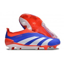 Korki adidas Predator Elite LL FG Niebieski Biały Czerwony