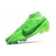 Korki Nike Zoom Mercurial Superfly IX Elite FG Dream Speed 8 - Zielony Czarny