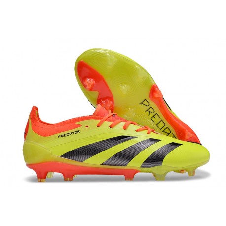 adidas Predator 24 Elite FG Zawistny Czarny Czerwony