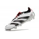 adidas Predator 24 Elite FG Biały Czarny Czerwony