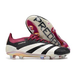 adidas Predator 24 Elite FG Czarny Biały Fioletowy