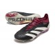 adidas Predator 24 Elite FG Czarny Biały Fioletowy