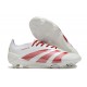 adidas Predator 24 Elite FG Biały Czerwony