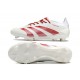 adidas Predator 24 Elite FG Biały Czerwony