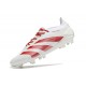 adidas Predator 24 Elite FG Biały Czerwony