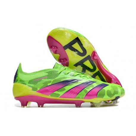 adidas Predator 24 Elite FG Zielony Różowy Zawistny