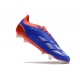 adidas Predator 24 Elite FG Niebieski Biały Czerwony