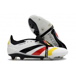 adidas Predator FT Elite FG Biały Czarny Czerwony Zawistny