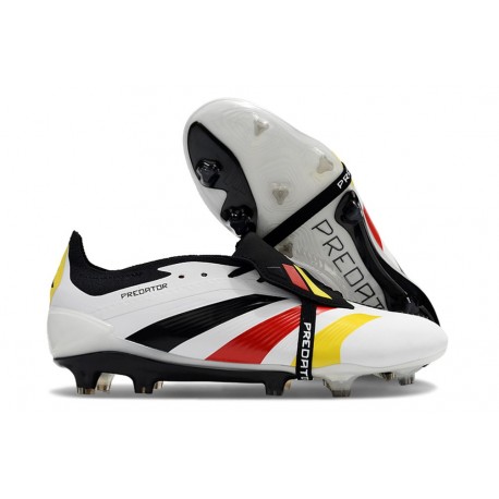 adidas Predator FT Elite FG Biały Czarny Czerwony Zawistny