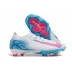 Nike Air Zoom Mercurial Vapor XVI Elite FG Biały Niebieski Różowy