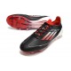 Buty piłkarskie korki męskie adidas F50 Elite FG Czarny Czerwony