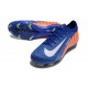 Nike Air Zoom Mercurial Vapor 16 Elite FG Niebieski Pomarańczowy Biały