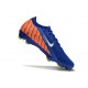 Nike Air Zoom Mercurial Vapor 16 Elite FG Niebieski Pomarańczowy Biały