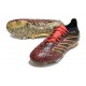 adidas Predator 24 Elite FG Czerwony Złoto Czarny