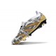 adidas Predator Fold-over Tongue Elite FG Złoto Biały Szary