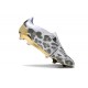 adidas Predator Fold-over Tongue Elite FG Złoto Biały Szary
