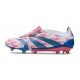 Korki adidas Predator FT Elite FG Biały Różowy Niebieski