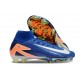 Buty piłkarskie Nike Mercurial Superfly X Elite FG Niebieski Biały Pomarańczowy