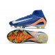 Buty piłkarskie Nike Mercurial Superfly X Elite FG Niebieski Biały Pomarańczowy