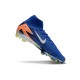 Buty piłkarskie Nike Mercurial Superfly X Elite FG Niebieski Biały Pomarańczowy