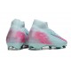 Buty piłkarskie Nike Mercurial Superfly X Elite FG Niebieski Różowy