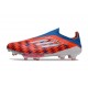 Korki Piłkarskie adidas F50+ FG Czerwony Biały Niebieski