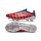 Korki Piłkarskie adidas F50+ FG Czerwony Biały Niebieski