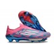 Korki Piłkarskie adidas F50+ LL FG Niebieski Biały Różowy