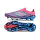 Korki Piłkarskie adidas F50+ LL FG Niebieski Biały Różowy