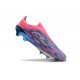 Korki Piłkarskie adidas F50+ LL FG Niebieski Biały Różowy