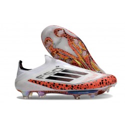 Korki Piłkarskie adidas F50+ LL FG X Messi Biały Czerwony Czarny