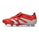 Adidas Predator Foldover Tongue Elite FG Czerwony Biały Czarny