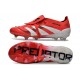 Adidas Predator Foldover Tongue Elite FG Czerwony Biały Czarny