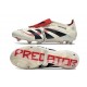 Adidas Predator Foldover Tongue Elite FG Beżowy Czarny Czerwony