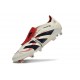 Adidas Predator Foldover Tongue Elite FG Beżowy Czarny Czerwony