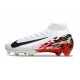 Buty piłkarskie Nike Mercurial Superfly X Elite FG Biały Czerwony Czarny