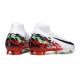 Buty piłkarskie Nike Mercurial Superfly X Elite FG Biały Czerwony Czarny