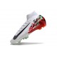 Buty piłkarskie Nike Mercurial Superfly X Elite FG Biały Czerwony Czarny