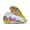 Buty piłkarskie Nike Mercurial Superfly X Elite FG Biały Zawistny Fioletowy