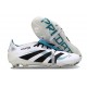 Adidas Predator Foldover Tongue Elite FG Biały Czarny Niebieski