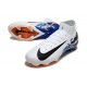 Buty piłkarskie Nike Mercurial Superfly X Elite FG Biały Czarny Niebieski 