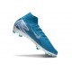 Buty piłkarskie Nike Mercurial Superfly X Elite FG Niebieski Biały