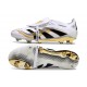 Adidas Predator Foldover Tongue Elite FG Biały Czarny Złoto