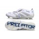 Adidas Predator Foldover Tongue Elite FG Biały Srebro Niebieski