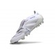 Adidas Predator Foldover Tongue Elite FG Biały Srebro Niebieski